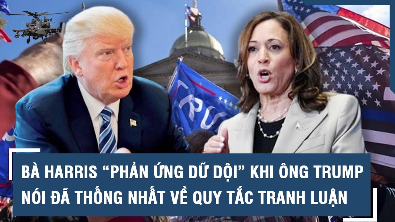 Bà Harris “phản ứng dữ dội” khi ông Trump đơn phương tuyên bố "đã đạt thỏa thuận" về quy tắc tắt mic