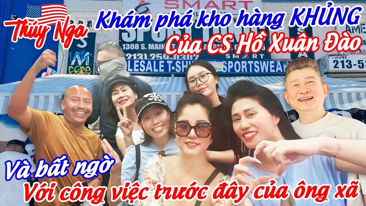 Khám phá kho hàng Khủng của CS Hồ Xuân Đào… và bất ngờ với công việc trước đây của ông xã…