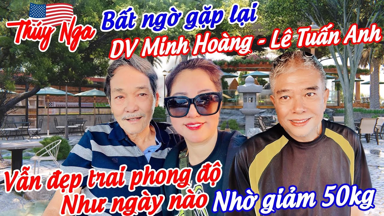 Bất ngờ gặp lại DV Minh Hoàng, Lê Tuấn Anh giảm được luôn 50kg…. vẫn đẹp trai phong độ như ngày nào…