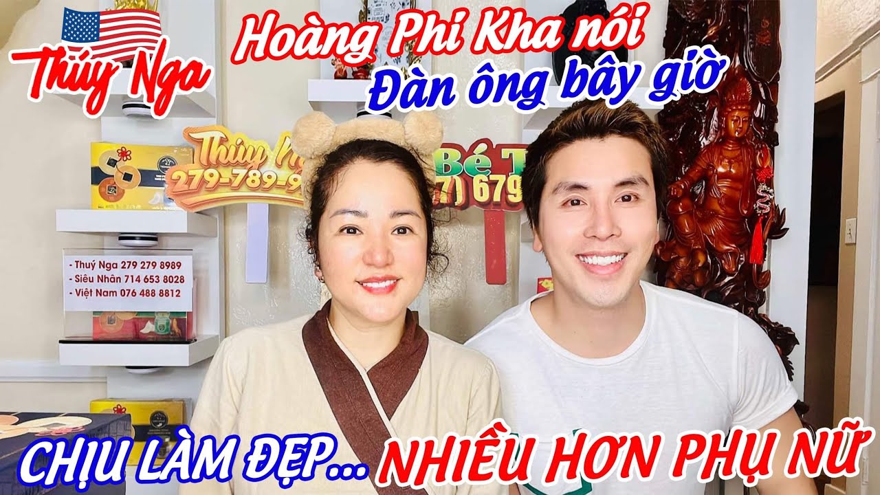 Hoàng Phi Kha nói Đàn Ông bây giờ chịu Làm Đẹp.. nhiều hơn Phụ Nữ…