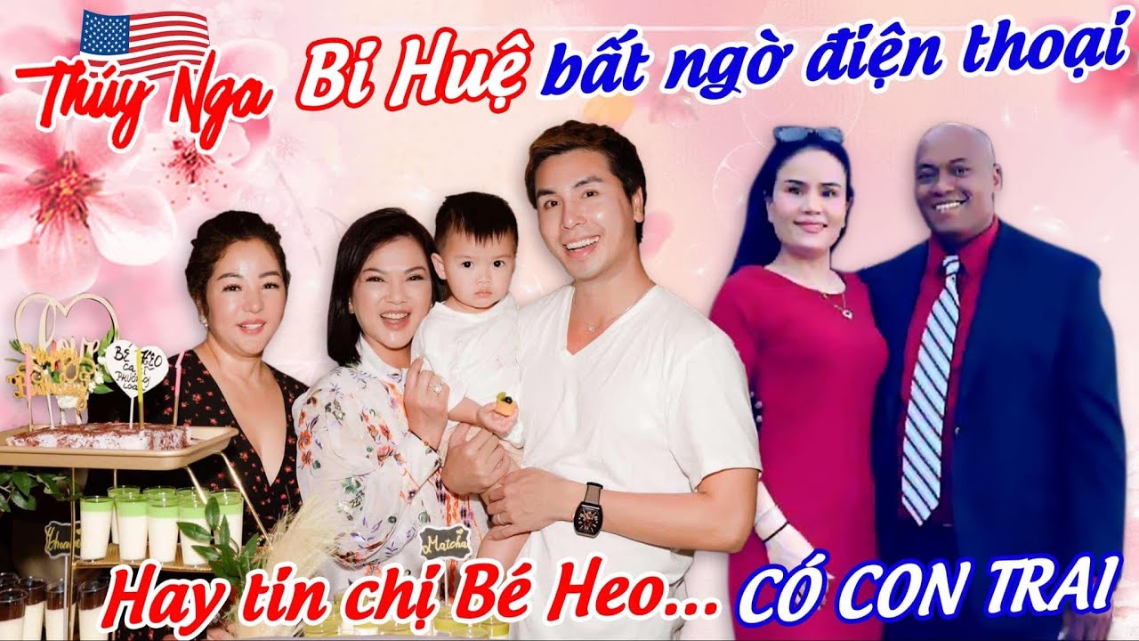 Bi Huệ bất ngờ điện thoại…Hay tin chị Bé Heo có con trai!￼