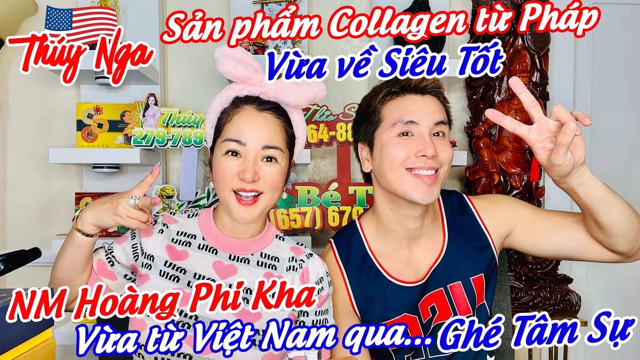 Sản phẩm Collagen từ Pháp vừa về Siêu Tốt.. NM Hoàng Phi Kha vừa từ Việt Nam qua.. ghé Tâm Sự..