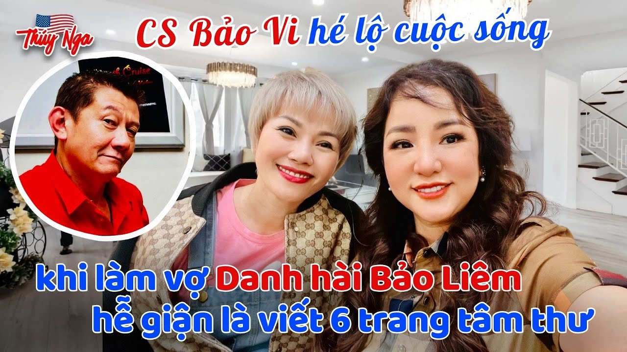 CS Bảo Vi hé lộ cuộc sống khi làm vợ Danh hài Bảo Liêm, hễ giận là viết 6 trang tâm thư