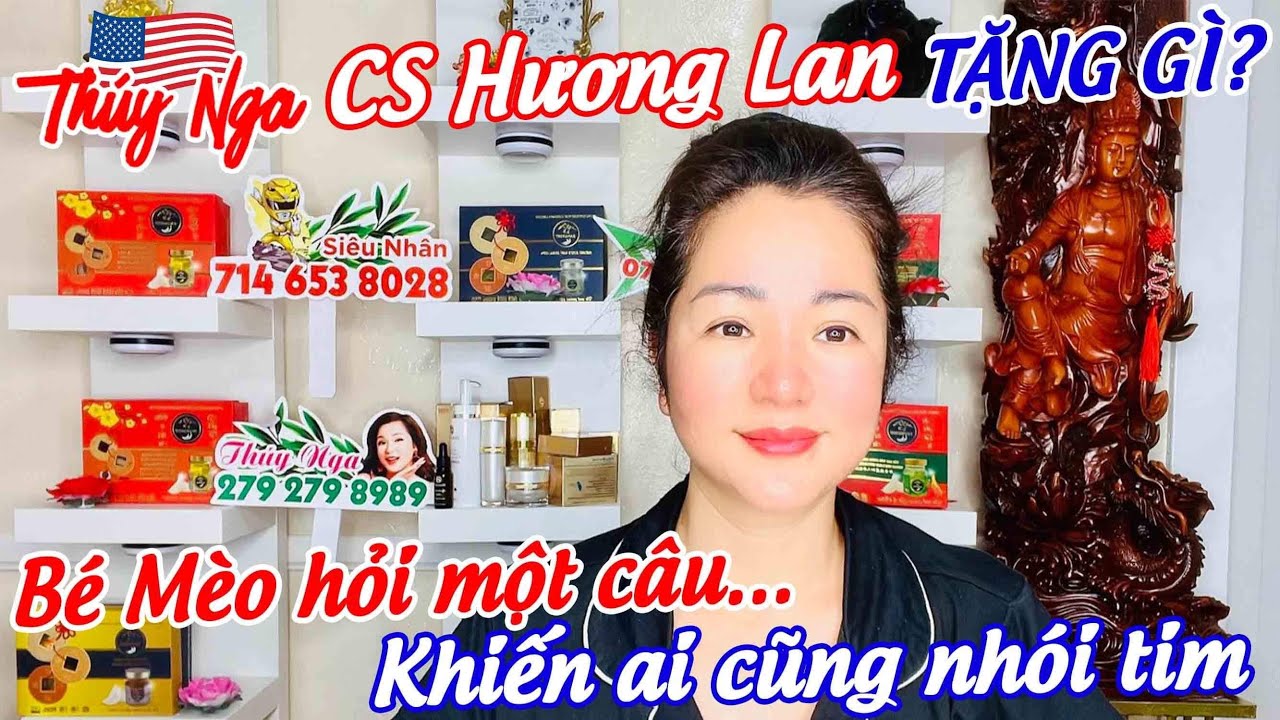 Cs Hương Lan tặng gì? Bé Mèo hỏi 1 câu.. khiến ai cũng nhói tim..