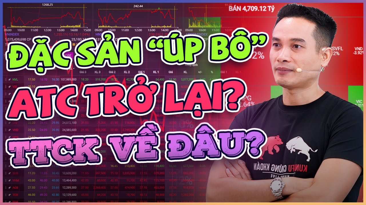 ĐẶC SẢN “ÚP BÔ” ATC QUAY LẠI? VNINDEX SẼ ĐI ĐÂU VỀ ĐÂU? NHỊP ĐẬP THỊ TRƯỜNG 8.4.2024