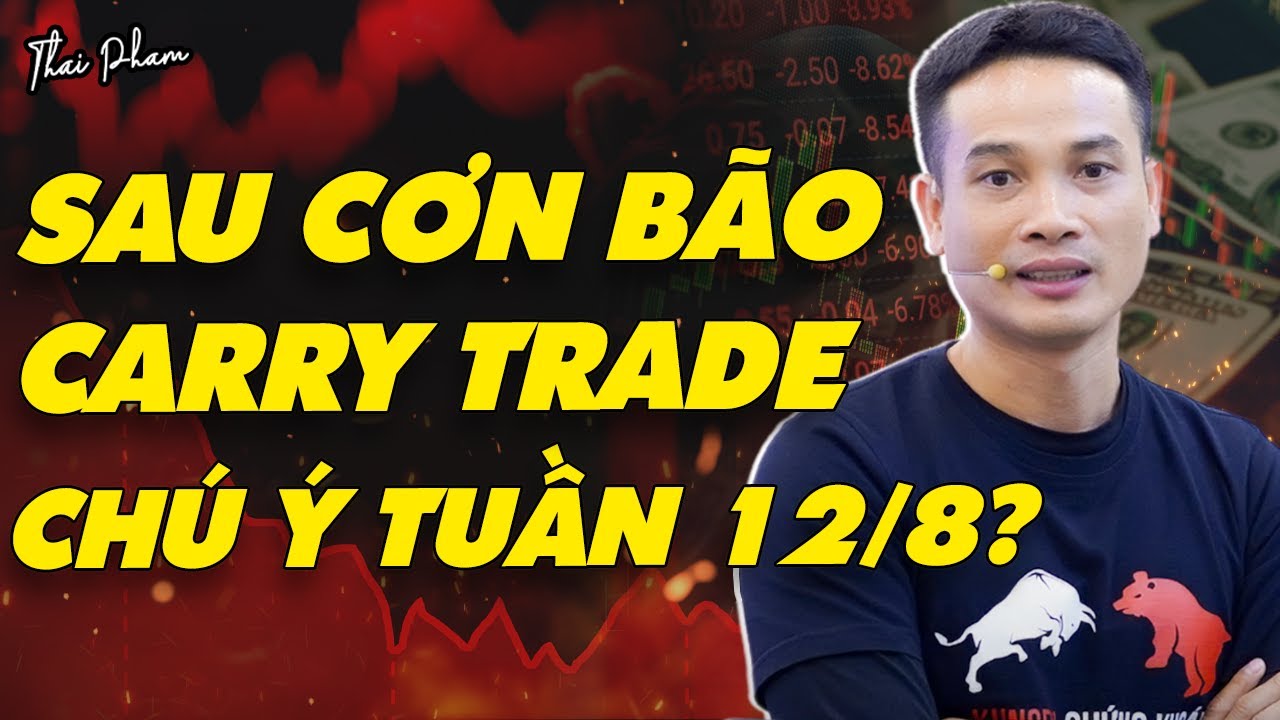 SAU KHI CƠN BÃO CARRY TRADE QUA ĐI, CẦN CHÚ Ý ĐIỀU GÌ TRÊN THỊ TRƯỜNG TUẦN MỚI 12/8/2024?