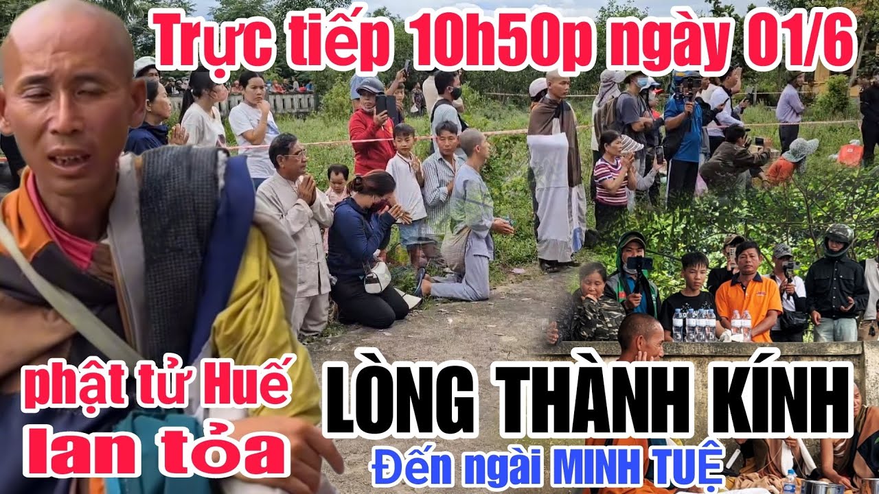 Trực tiếp THẦY MINH TUỆ được phật tử Huế tôn kính