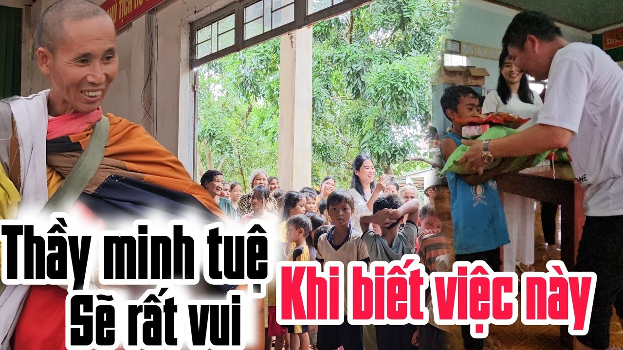 THẦY MINH TUỆ sẽ rất vui khi biết điều này diễn ra trên quê hương