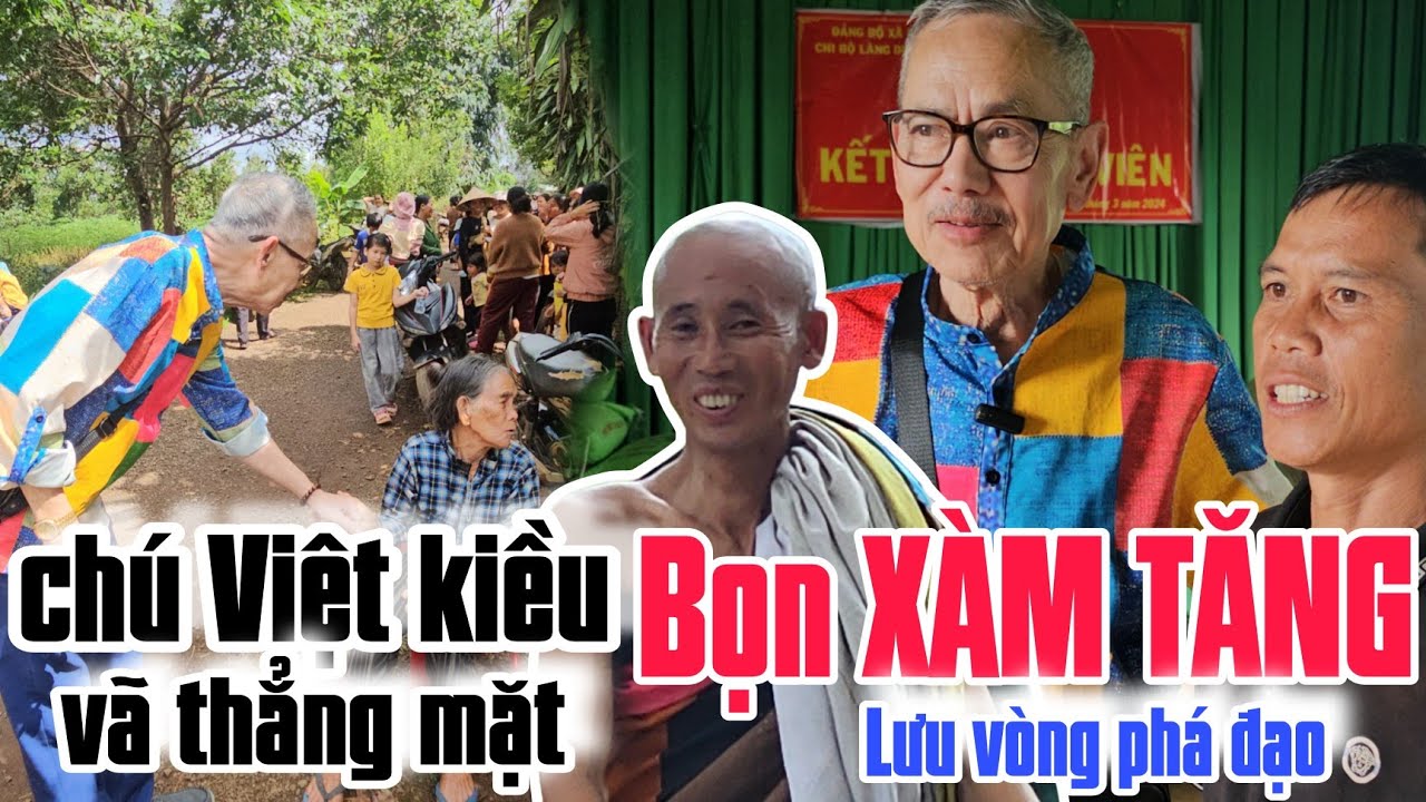 Đáp trả bọn Xàm tăng bằng việc làm thiện trên Quê THẦY MINH TUỆ