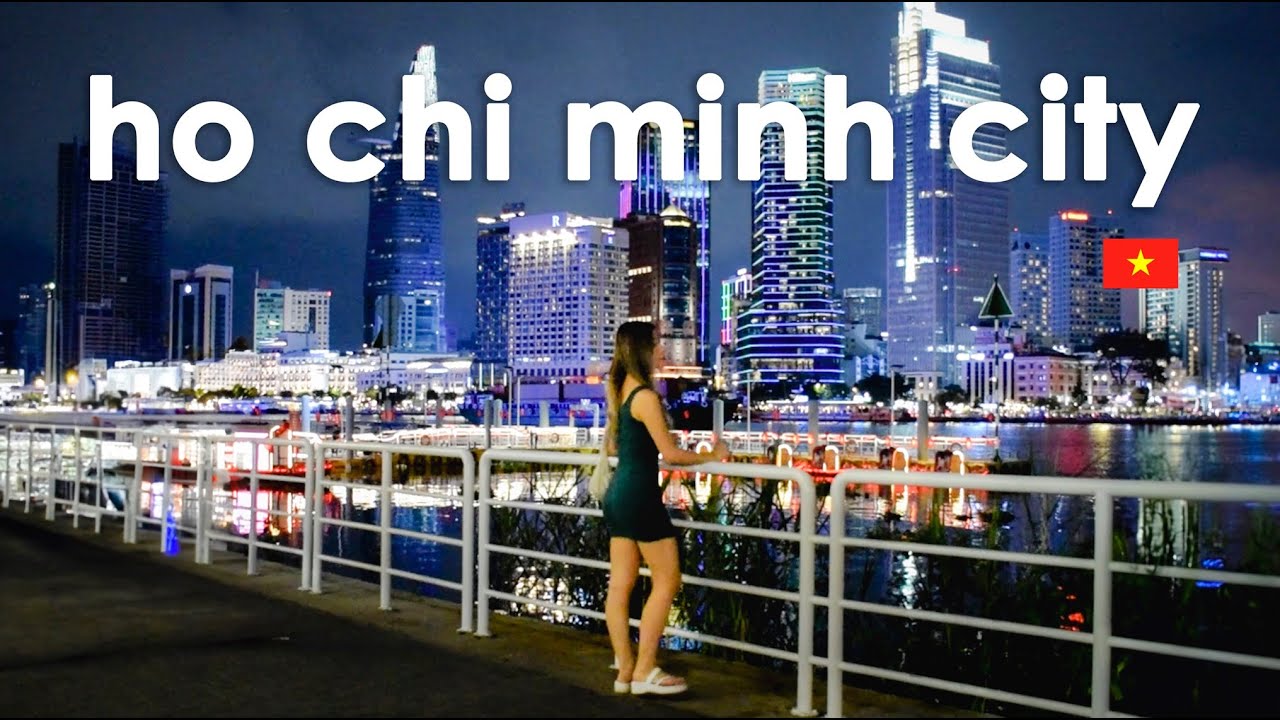 ho chi minh city travel vlog | living in vietnam, vietnamese street food bbq + saigon riverside park