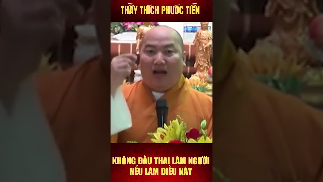 Dấu Hiệu Cho Thấy Kiếp Sau Không Được Đầu Thai Làm Người (Nghe Để Tránh) - Thầy Thích Phước Tiến