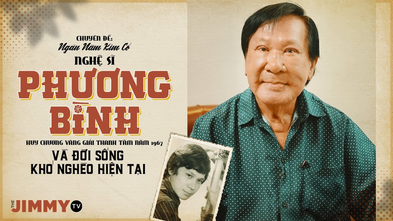 Nghệ sĩ PHƯƠNG BÌNH | Huy chương vàng giải Thanh Tâm 1967 & Đời Sống Khó Nghèo hiện tại | Jimmy TV