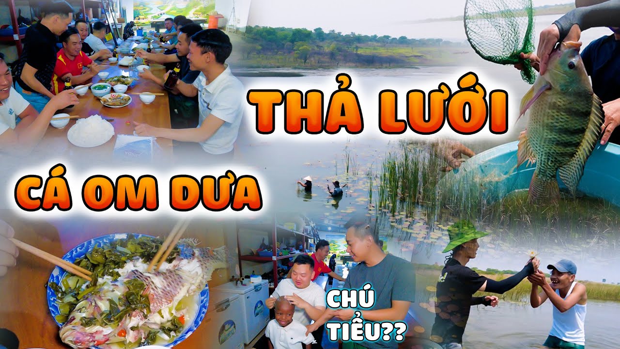 Thế Nhân || Món Cá Đồng Om Dưa Đưa Cơm Với Anh Em Team Châu Phi Ngày Cuối Tuần