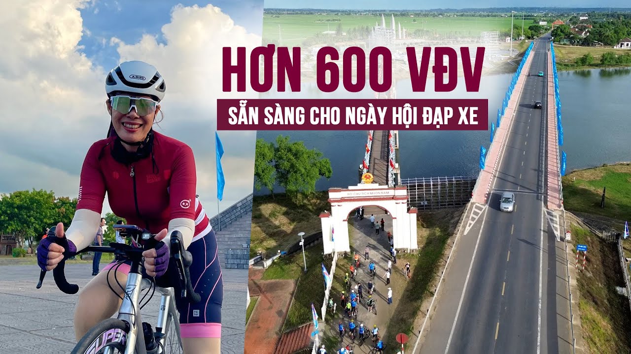 Đạp xe Vì hòa bình: Người Quảng Trị tự hào được so tài cùng bạn bè quốc tế