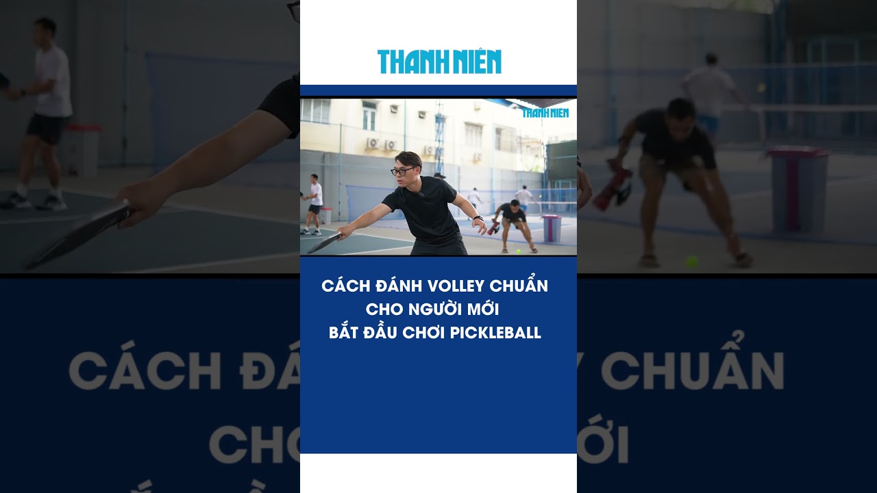 Cách volley chuẩn cho người mới bắt đầu chơi pickleball #pickleball #training