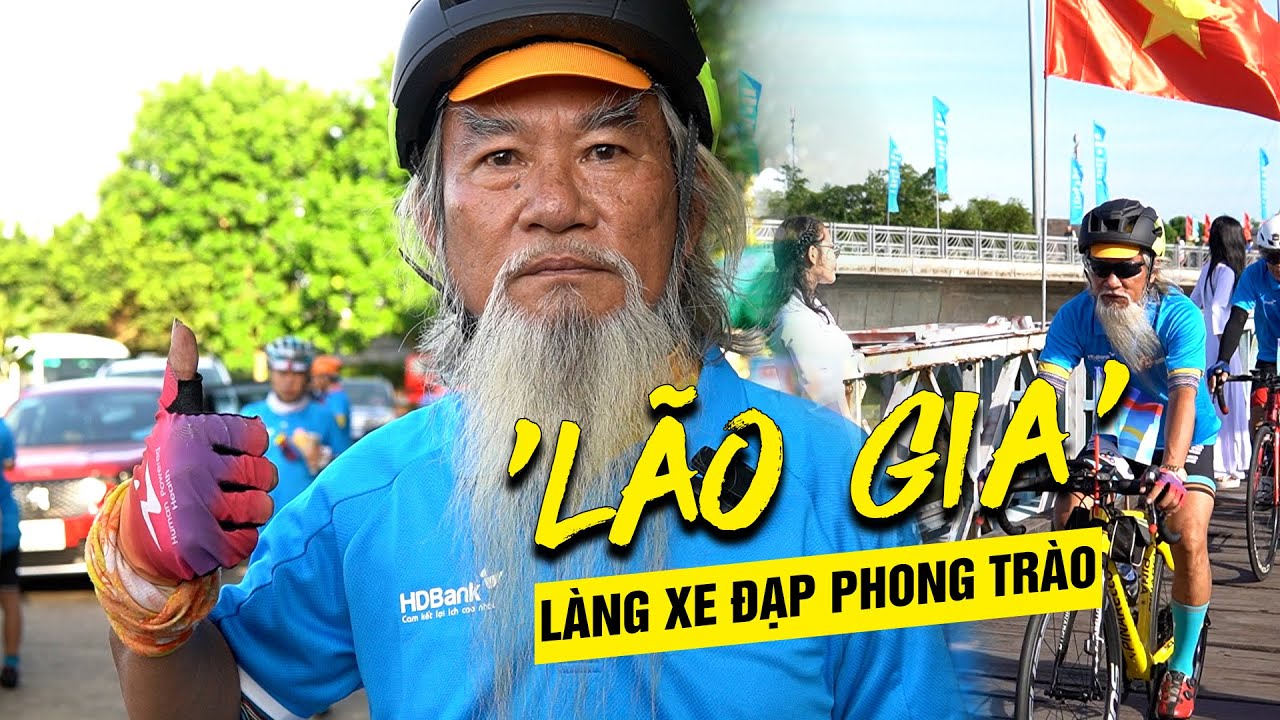 "Lão gia" làng xe đạp phong trào Việt Nam: Mê thể thao và nuôi râu ngang nhau