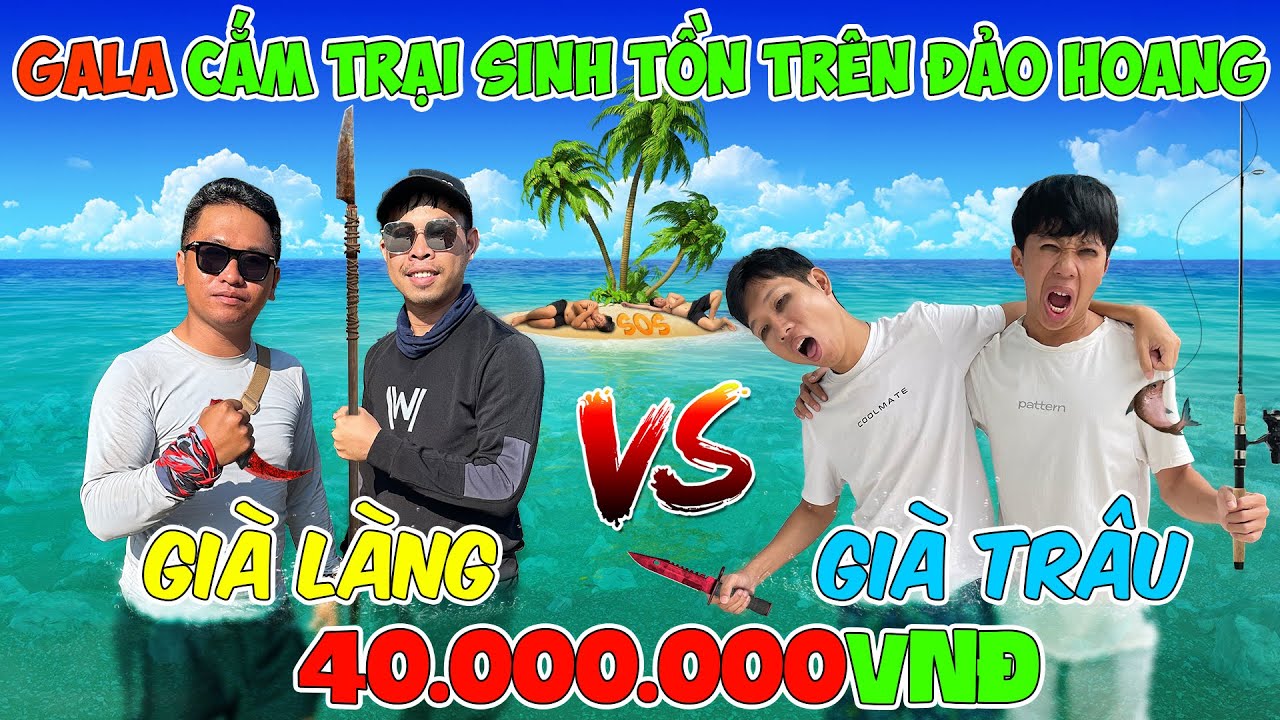 Trận Chiến Cắm Trại Sinh Tồn - Tập GALA: Sinh Tồn Với 4 Đội Chiến Thắng Trên Đảo Hoang