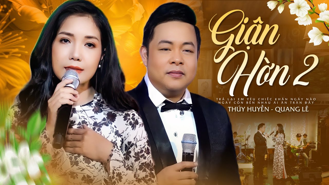 Giận Hờn 2 - Thúy Huyền & Quang Lê | Siêu Phẩm Song Ca Bolero Hay Nhất 2024