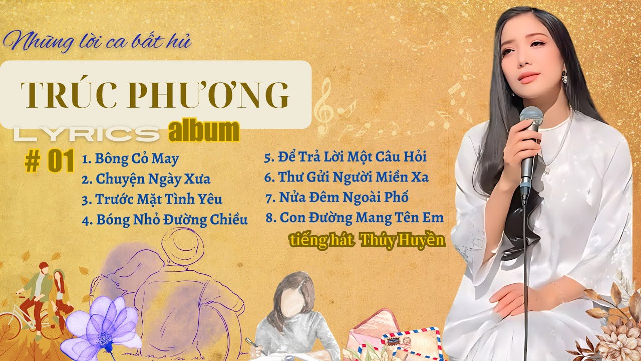 Bông Cỏ May - 8 Tuyển Phẩm Của Nhạc Sĩ Trúc Phương Do Thúy Huyền Thể Hiện | Nhạc Vàng Trữ Tình TT