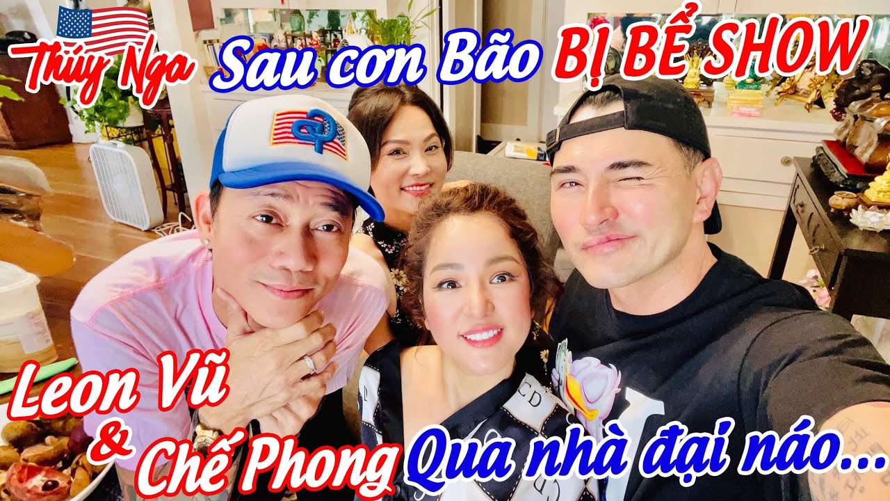 Sau cơn bão bị bể show… Leon Vũ và Chế Phong qua nhà đại náo…