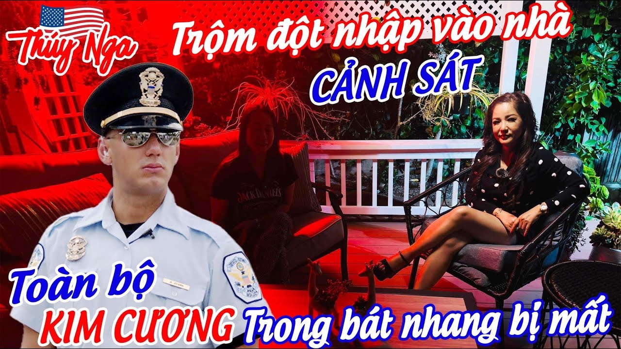 Trộm đột nhập vào nhà cảnh sát.. toàn bộ kim cương trong bát nhang bị mất…