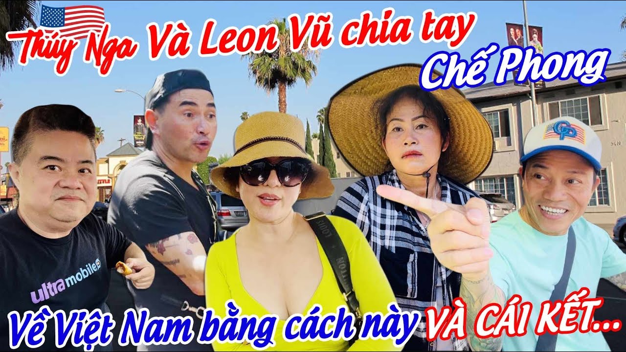 Thuý Nga và Leon Vũ chia tay Chế Phong về VN bằng cách này và cái kết…