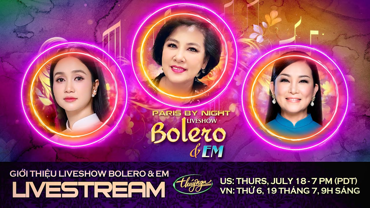 Livestream giới thiệu show Bolero & Em với Cô Marie Tô, Hương Thủy, Phương Anh | July 18, 2024