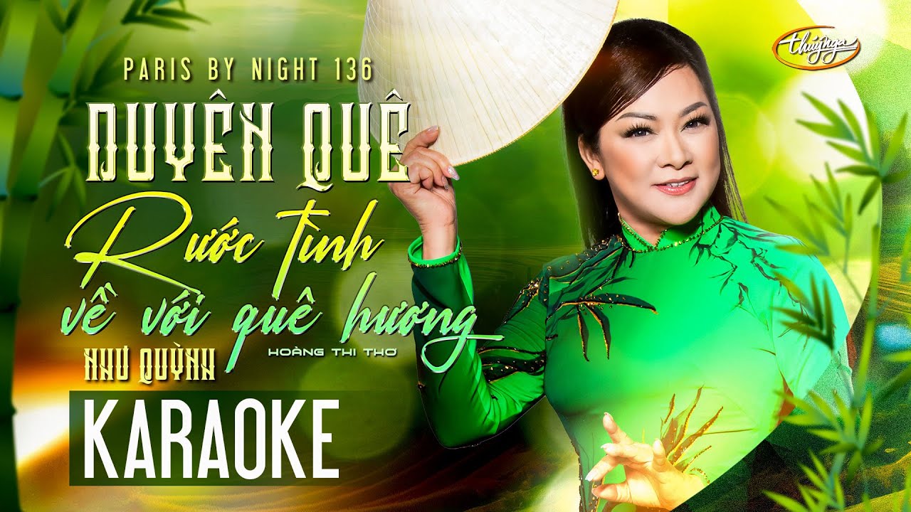 KARAOKE | Như Quỳnh - LK Duyên Quê & Rước Tình Về Với Quê Hương | PBN136