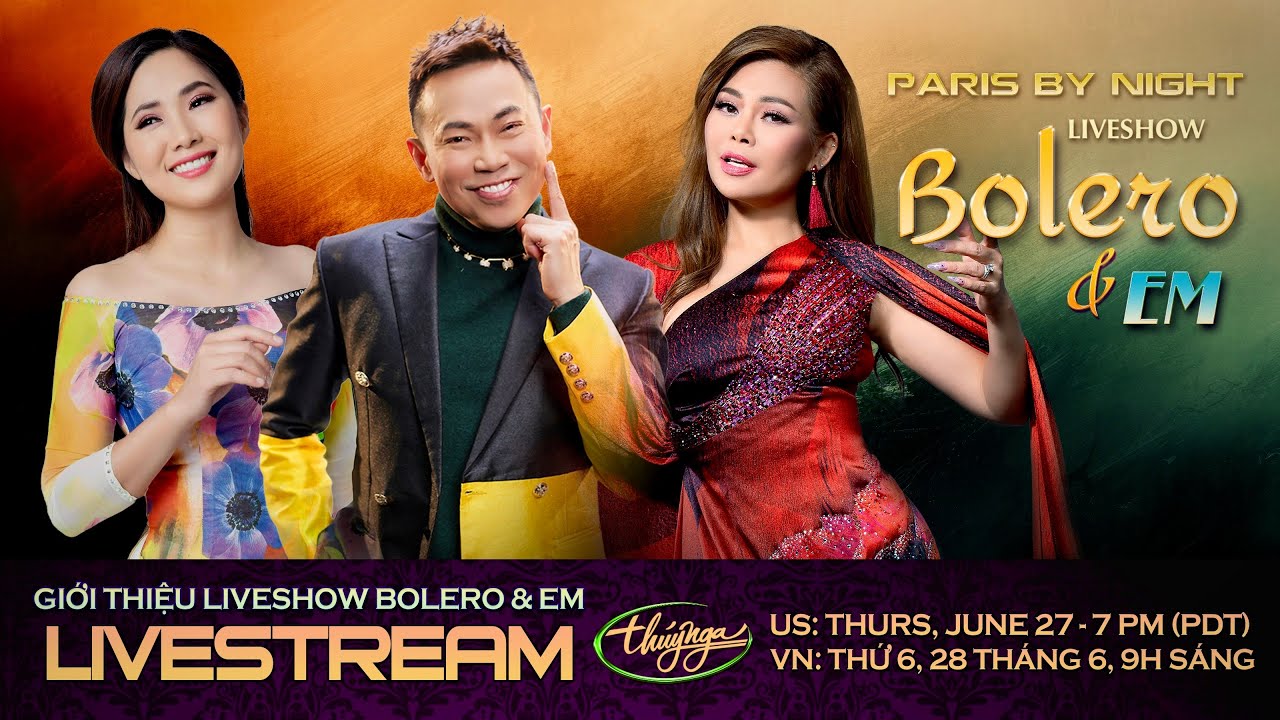 Livestream giới thiệu Show Bolero & Em với Hoài Tâm, Ngọc Anh, Hoàng Nhung - June 27, 2024