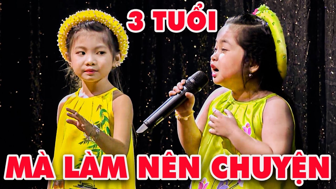 CÔ BÉ 3 TUỔI LÀM NÊN CHUYỆN Bởi Giọng Hát NỘI LỰC Khiến Cả Trường Quay NGHIÊNG MÌNH BÁI PHỤC | THVL