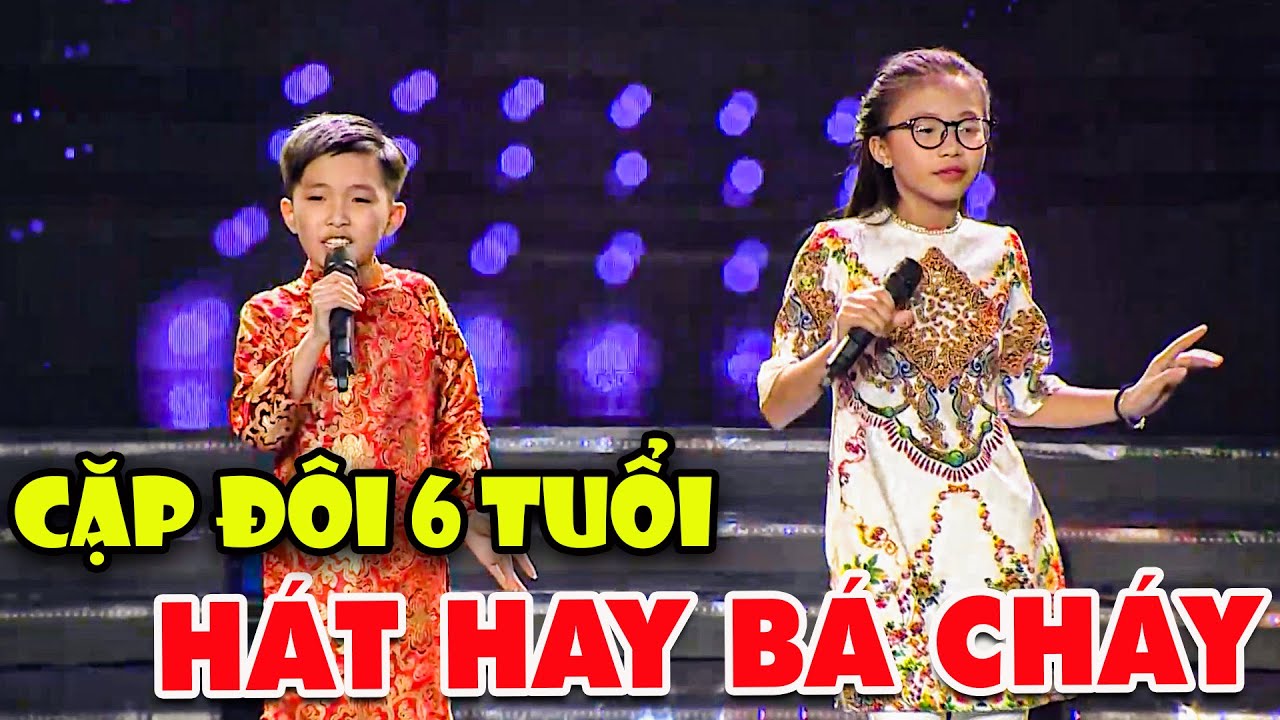 CẶP ĐÔI 6 TUỔI Đầy Tự Tin Cất Giọng Hát HAY BÁ CHÁY Khiến Cả Trường Quay HÒ REO KHÔNG NGỪNG | THVL