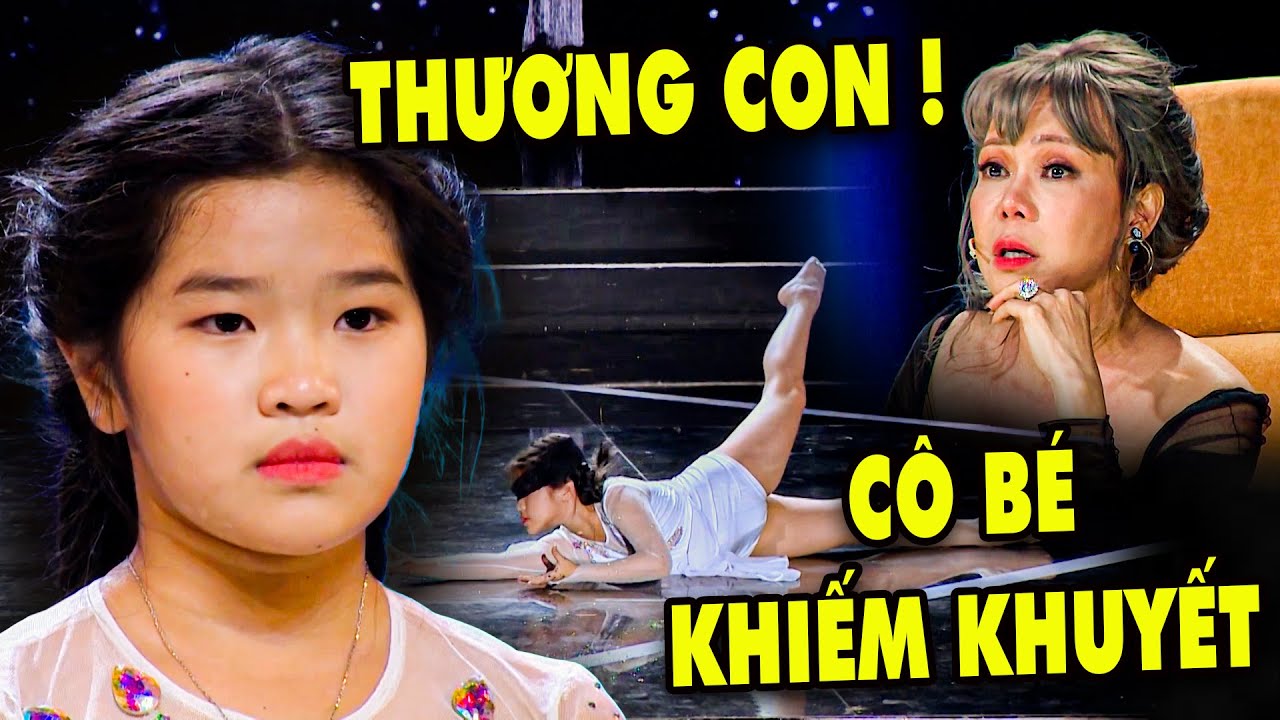 CÔ BÉ KHIẾM KHUYẾT Múa Lấy Đi NƯỚC MẮT TRIỆU CON TIM Khiến Giám Khảo Việt Hương KHÓC NỨC NỞ | THVL