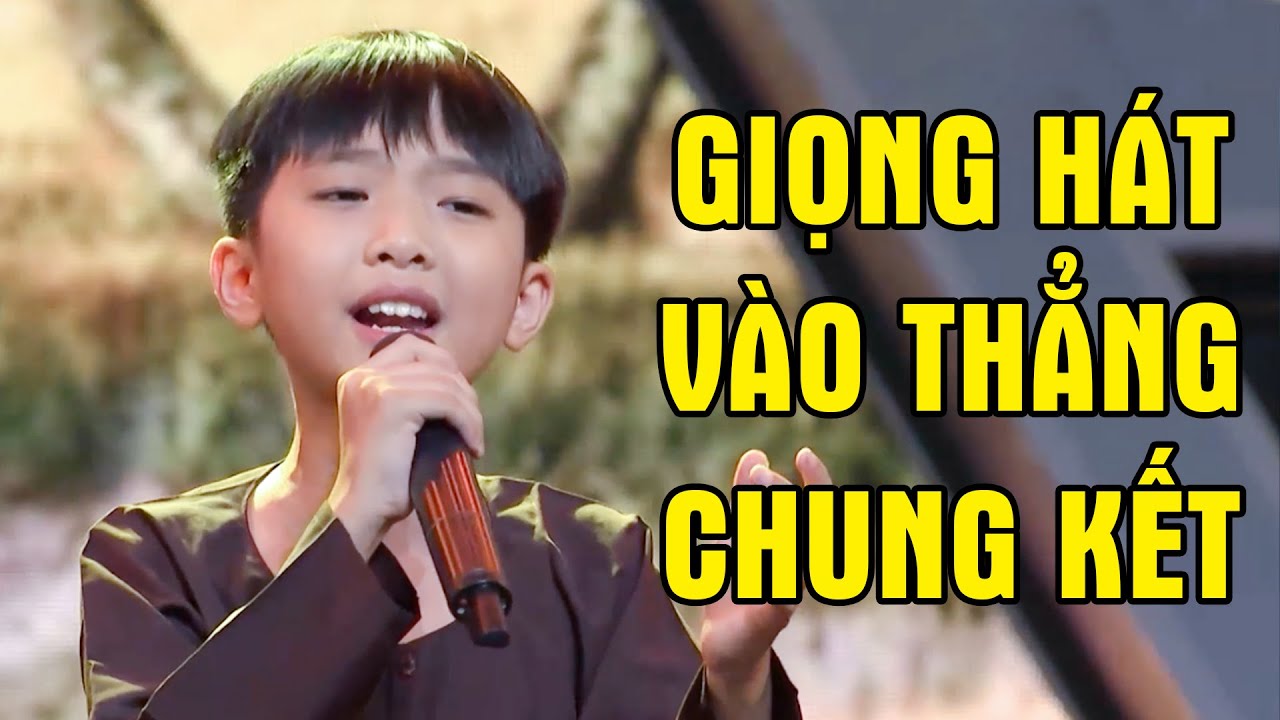 Khán Giả "CHOÁNG VÁNG" Trước Cậu Bé Có GIỌNG HÁT VÀO THẲNG CHUNG KẾT | THVL