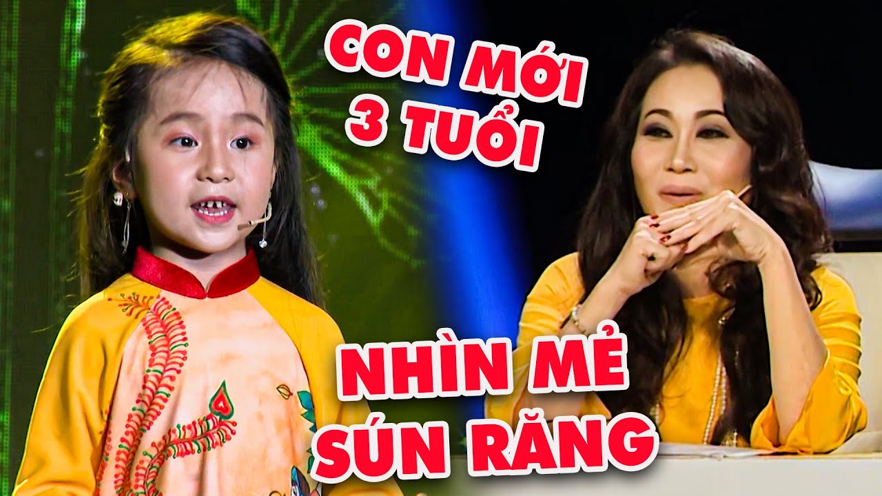 BÉ GÁI 3 TUỔI SÚN RĂNG Cực Duyên Dáng Cất Giọng Hát Khiến Cả Trường Quay Ai Cũng SAY ĐẮM | THVL