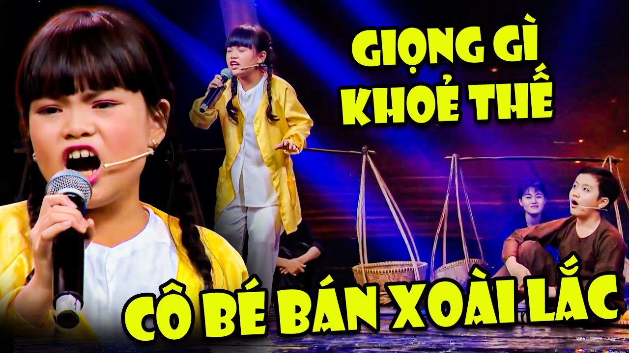 CÔ BÉ BÁN XOÀI LẮC Nghẹn Ngào Khi Lần Đầu Cất Giọng Hát Làm TAN CHẢY CON TIM Cả Trường Quay | THVL