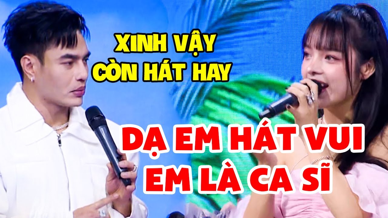 Dương Lâm HẾT HỒN Vì HOTGIRL Siêu Xinh HÁT NỬA BÀI Hạ Đo Ván Đối Thủ | ĐẤU TRƯỜNG ÂM NHẠC 2024 THVL