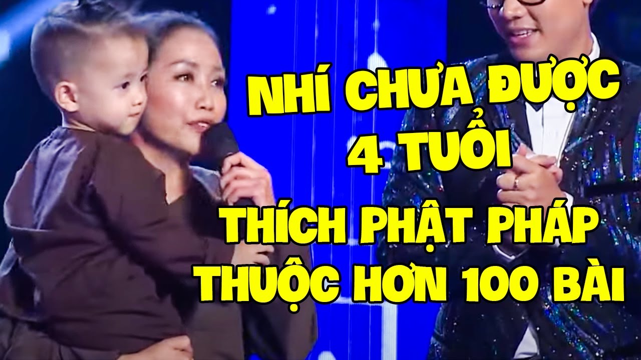 Chưa Đầy 4 Tuổi THUỘC HƠN 100 BÀI Nhí Sống Ở Chùa Sở Hữu Giọng Ca HAY ĐẠT CẢNH GIỚI | THVL