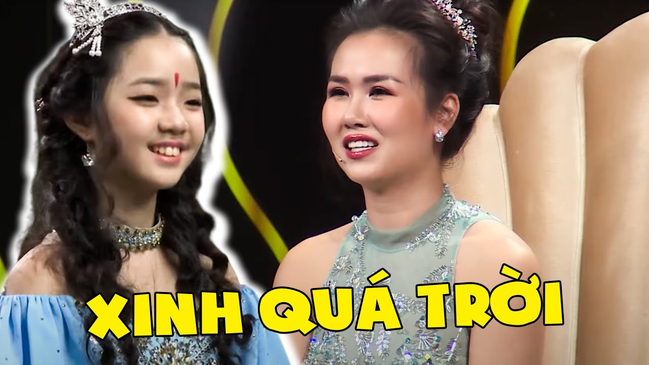 Cô bé XINH NHƯ CÔNG CHÚA có "giọng hát hay như ca sĩ chuyên nghiệp" làm cho cả trường quay TRẦM TRỒ