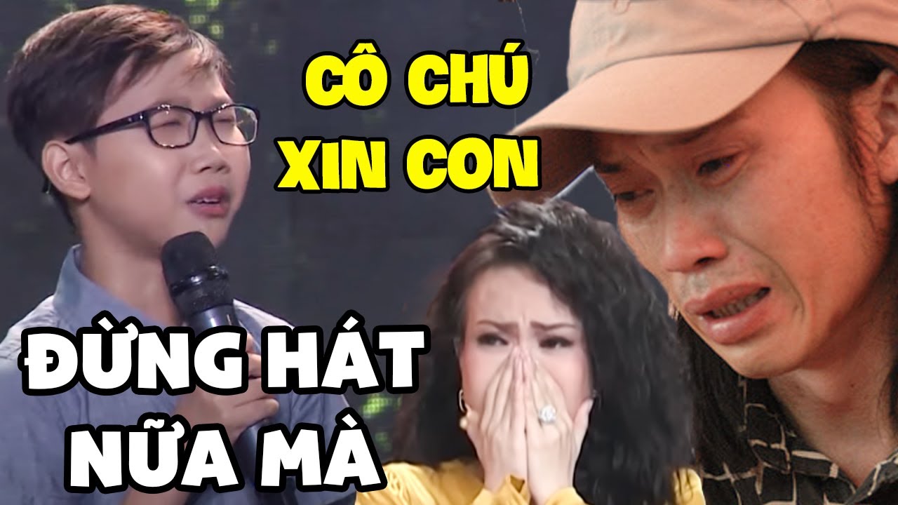 Nhí Ôm Mặt Khóc Bị Ban Giám Khảo CHẤM RỚT Do Hát Quá Buồn Đến Khán Giả Còn Khóc Chịu Không Nổi