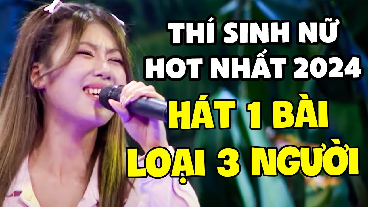 Nữ Sinh HOT NHẤT Chương Trình HÁT 1 BÀI Loại Luôn 3 Người Gây Chấn Động | ĐẤU TRƯỜNG ÂM NHẠC 2024