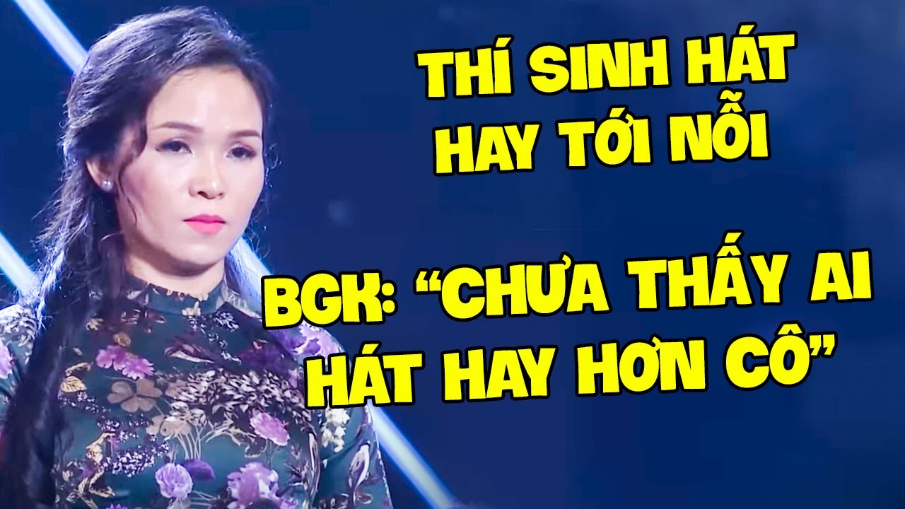 "HUYỀN THOẠI SỐNG" Cô U60 Có Giọng Ca KHÔNG AI HÁT LẠI Đến BGK Còn Phải Chịu Thua | Ca Sĩ Thần Tượng