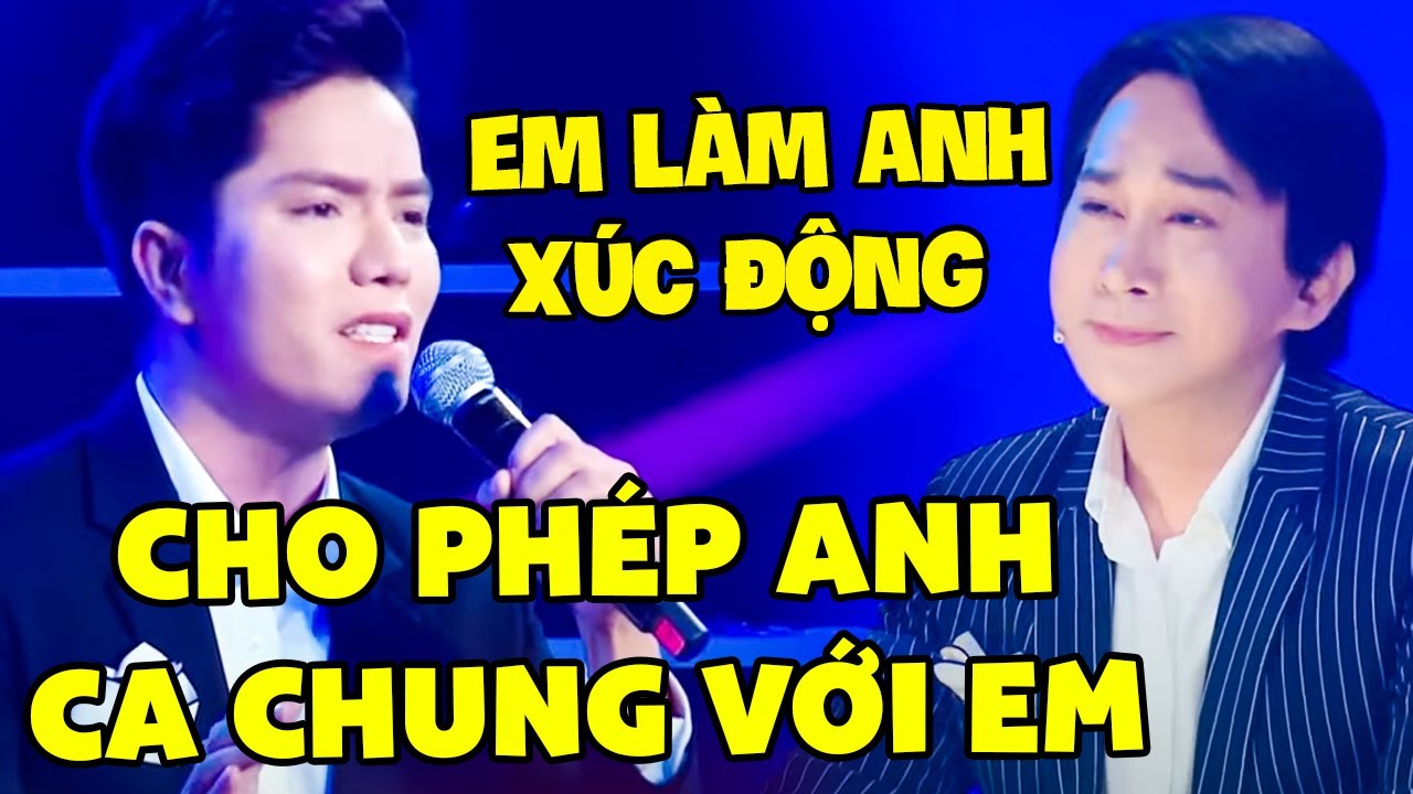 NSƯT Kim Tử Long XÚC ĐỘNG KHÓC Xin Được Song Ca Cùng Thí Sinh 21 Tuổi Hát Cực Hay | SONG CA GIẤU MẶT