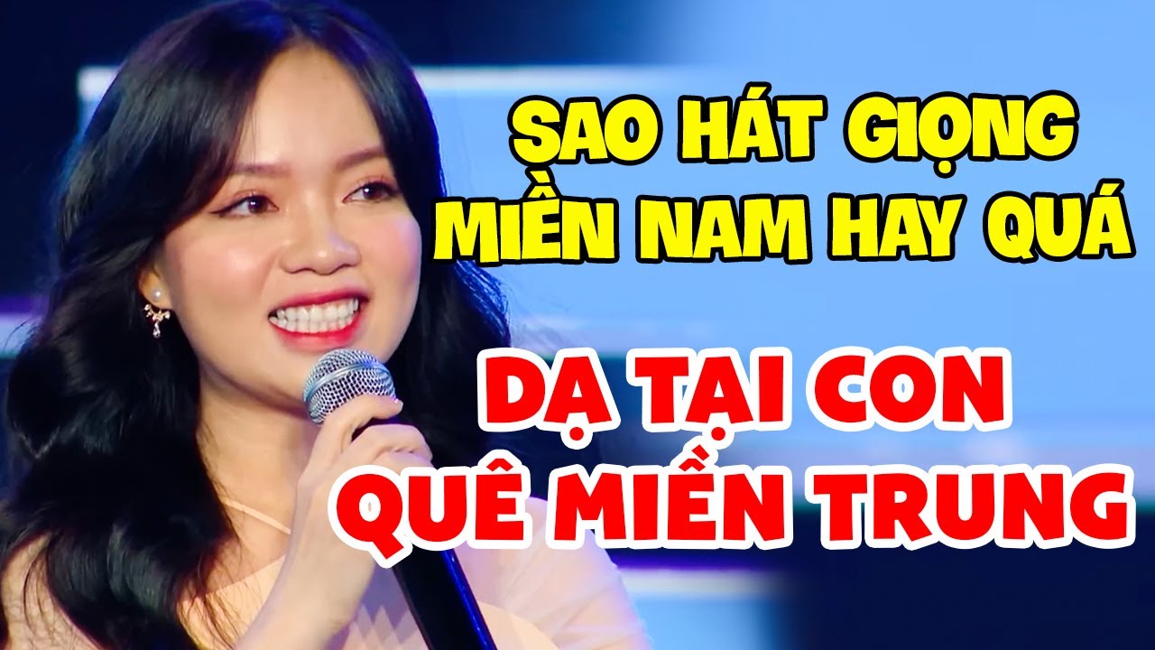 HÚ HỒN Cô Gái Miền Trung Hát Giọng Miền Nam NGỌT NHƯ MÍA LÙI Nghe Hay Khủng Khiếp Vì Quá Đáng Yêu