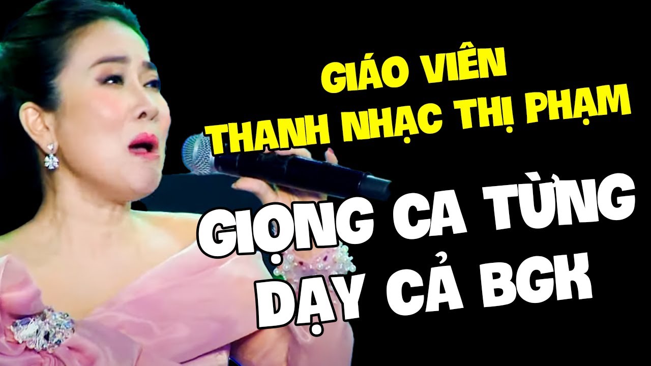 GV Thanh Nhạc DẠY HÁT CHO BGK Thị Phạm Giọng Ca Xao Xuyến Trái Tim Người Nghe CỰC KỲ HAY