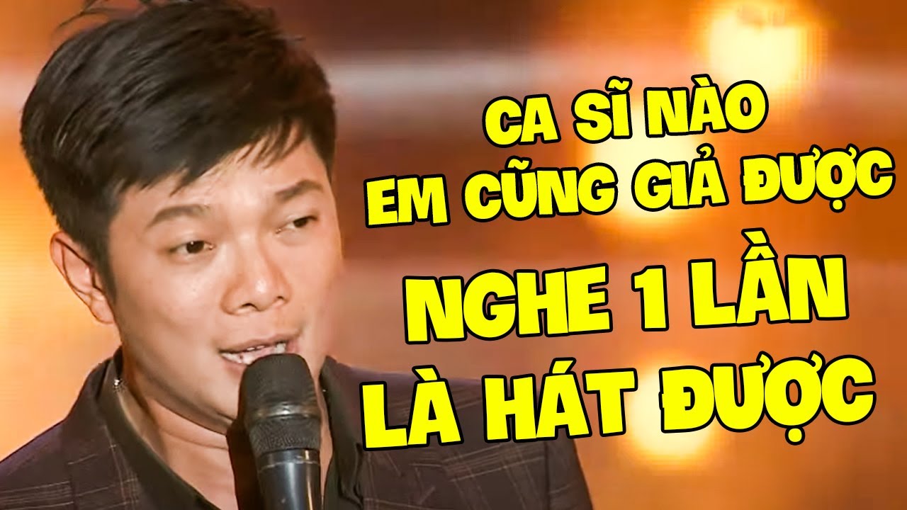 Chàng Trai KHÔNG CA SĨ NÀO KHÔNG GIẢ GIỌNG ĐƯỢC Hát Hay Kinh Hồn CHO ĐẬU GẤP | Ban Nhạc Quyền Năng