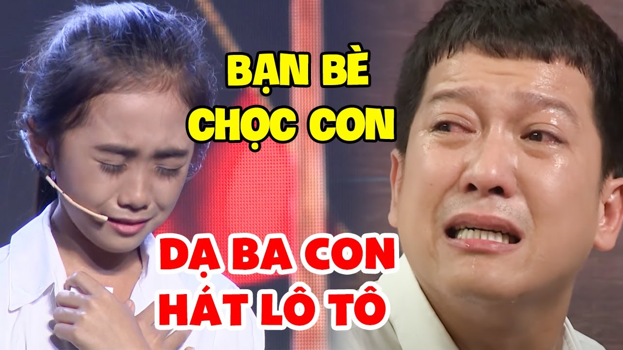 Nhí Bị Bạn Bè Chọc Vì Có Ba Đi Hát Lô Tô Khiến Trường Giang NẤC NGHẸN Làm Cả Trường Quay KHÓC THÉT