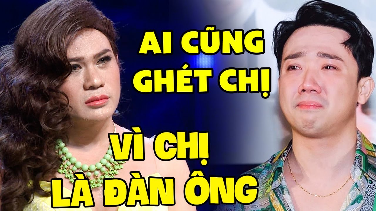 Trấn Thành KHÓC NGHẸN Khi Thí Sinh Nam Hát Giọng Nữ XIN CA BÀI CUỐI Vì Bị Ghét | CA SĨ THẦN TƯỢNG