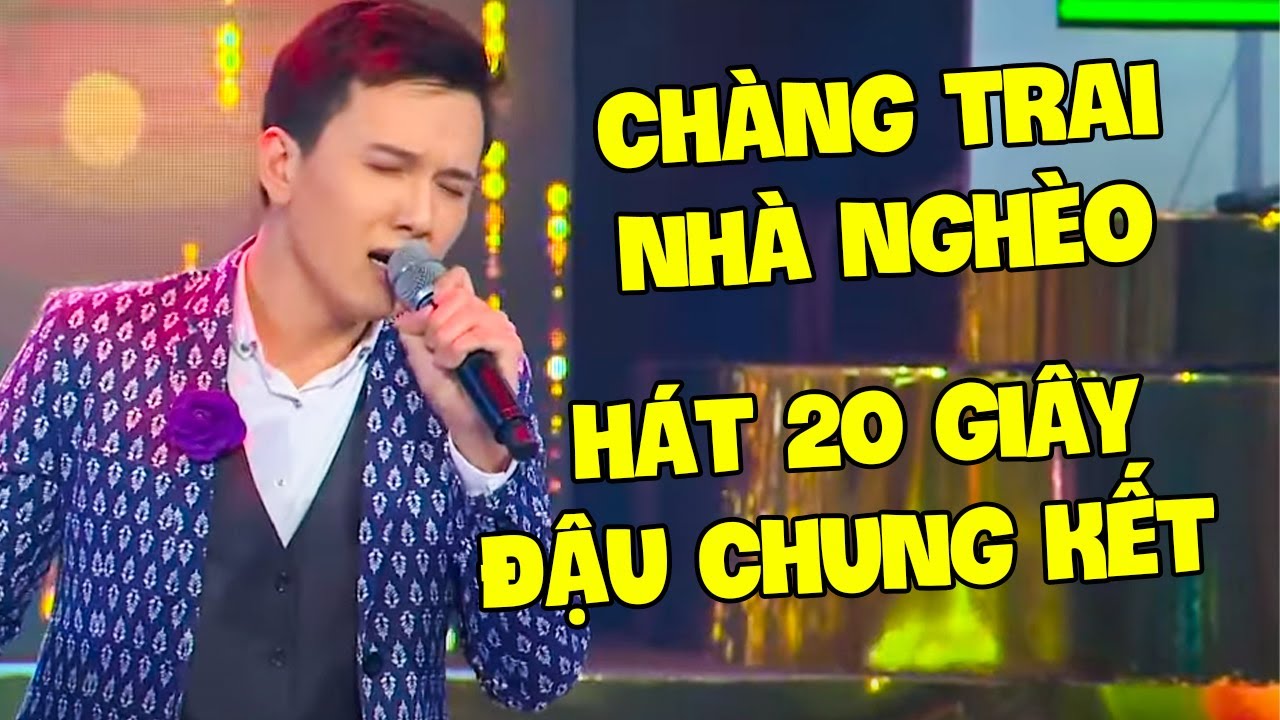 Chàng Trai Nhà Nghèo HÁT 20 GIÂY Vô Luôn Chung Kết Vì Giọng Hát CỰC ĐỈNH | Ban Nhạc Quyền Năng