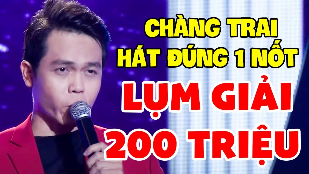 CHẤN ĐỘNG Anh Làm Nông Hát Đúng 1 Nốt Thắng Luôn Giải 200 Triệu Vì Giọng Ca Giám Khảo Còn Phải Thua