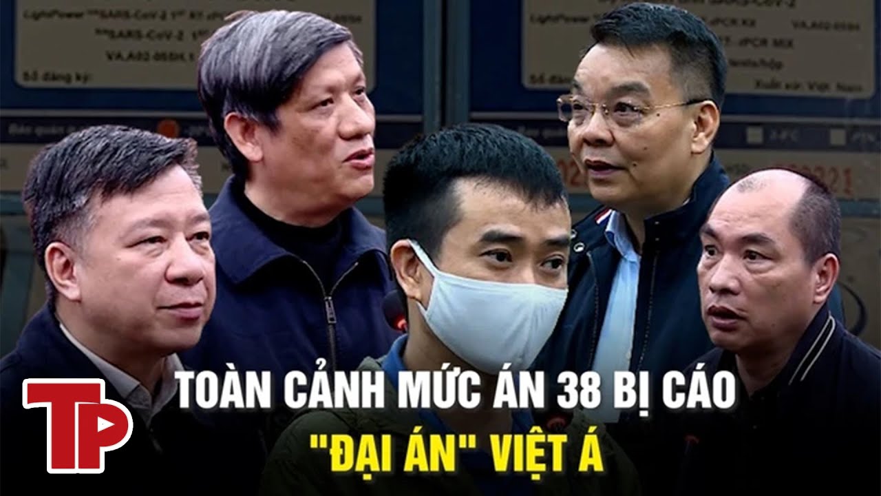 Mức án tòa tuyên cho 38 bị cáo trong vụ "Đại án" kit test Việt Á | Tiền Phong TV